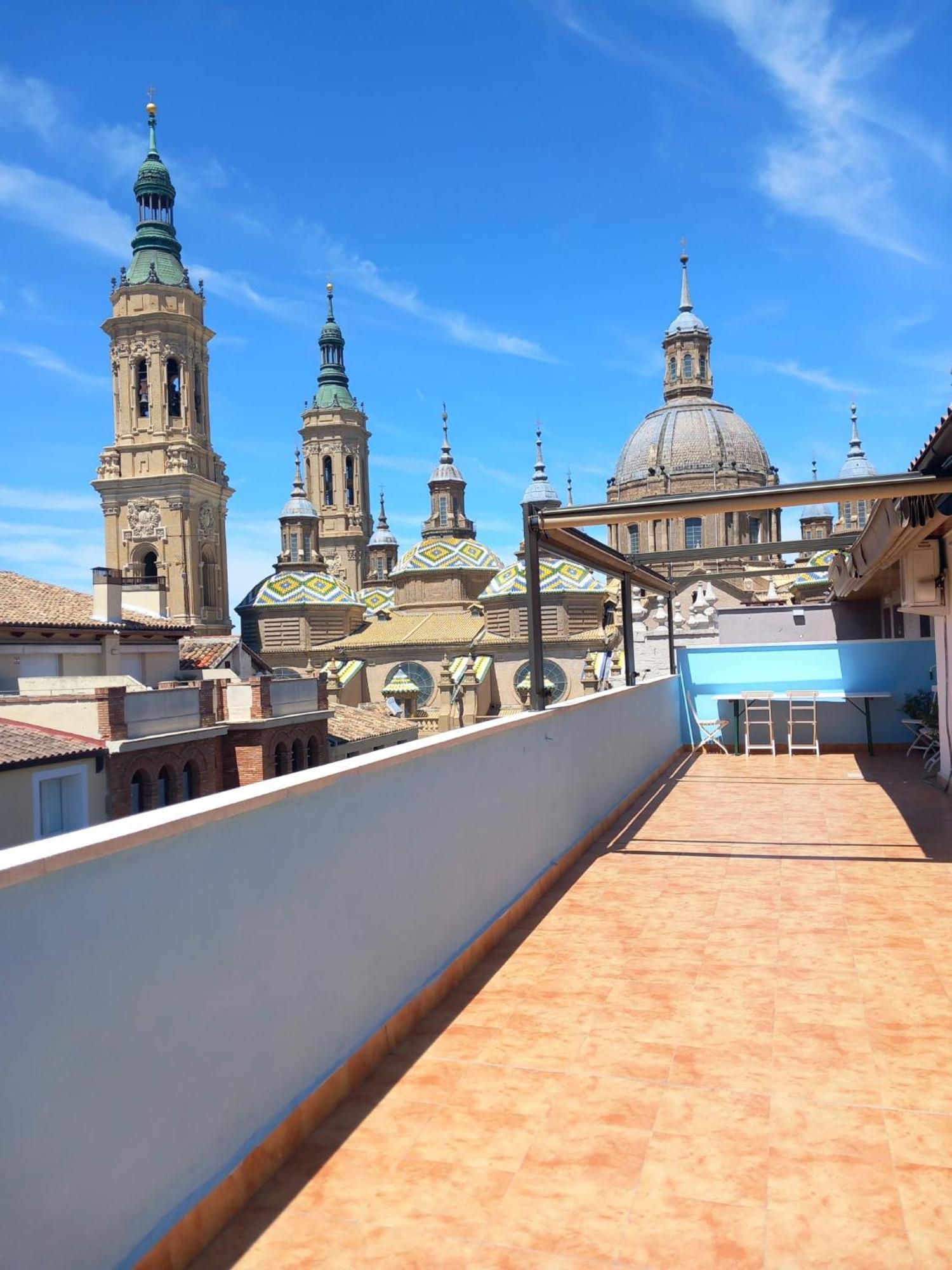 Апартаменти La Terraza Del Pilar Сарагоса Екстер'єр фото