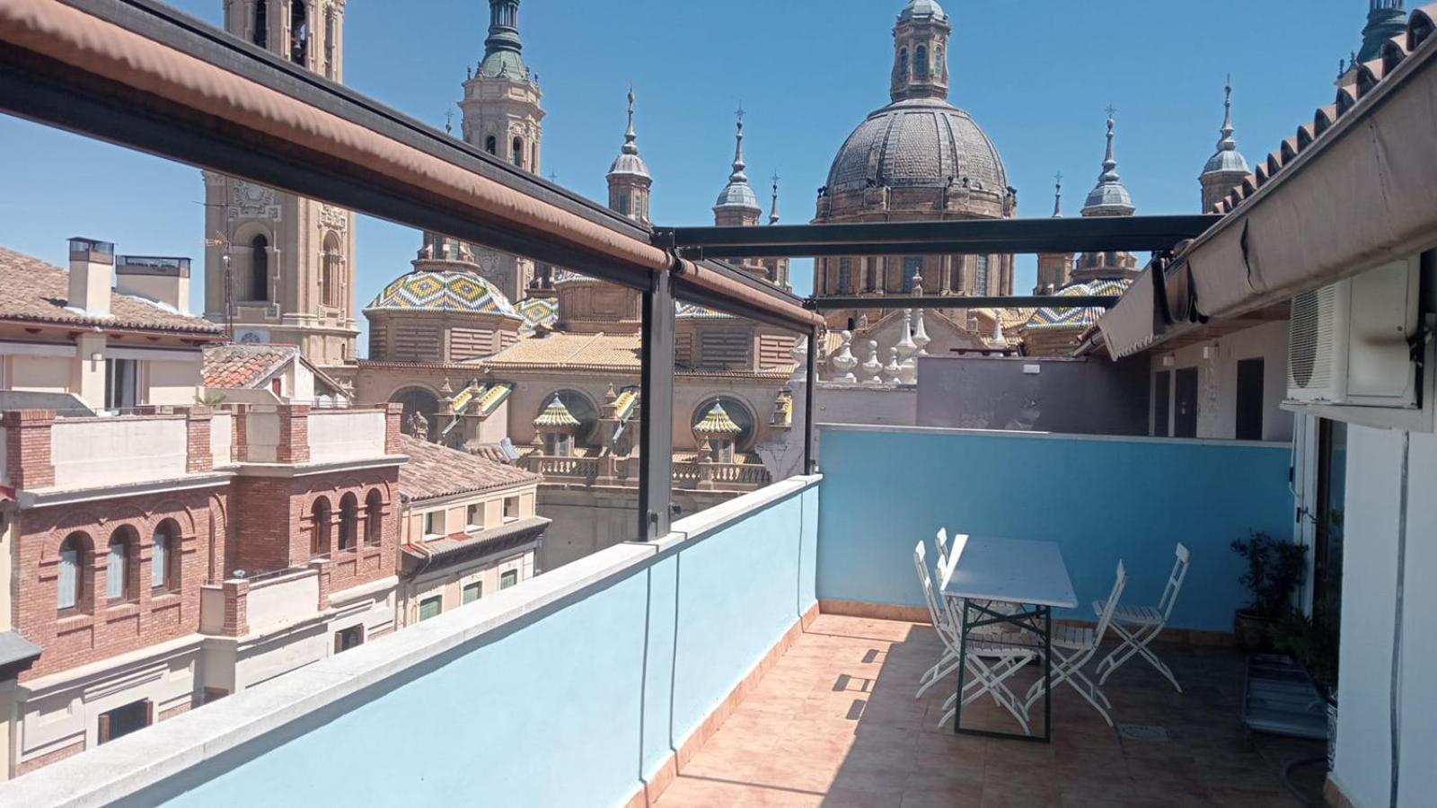 Апартаменти La Terraza Del Pilar Сарагоса Екстер'єр фото