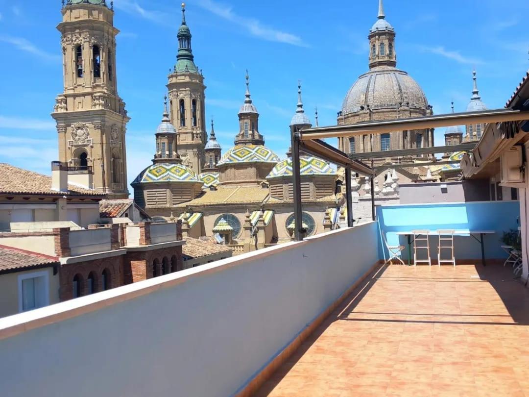 Апартаменти La Terraza Del Pilar Сарагоса Екстер'єр фото